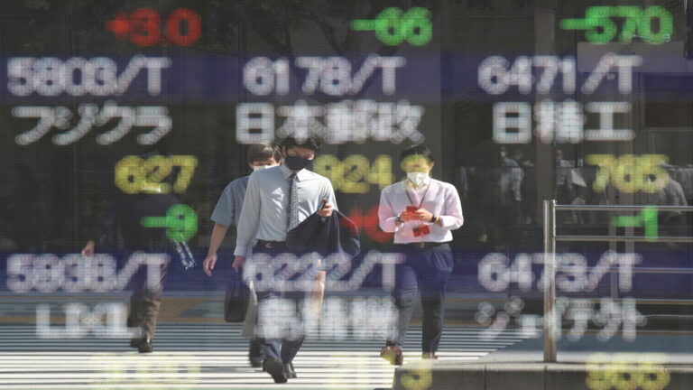 Asia shares slip as U.S. jobs stunner hammers bonds